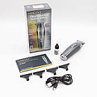 Акумуляторна машинка для стрижки + 4 насадки, від USB, SK-16054 / Тример для стрижки волосся, фото 8