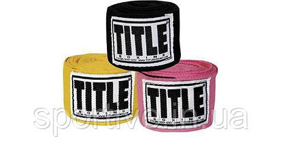 Бинти мексиканські TITLE Boxing Mexican Style Hand Wraps, фото 4
