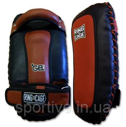 Пади RING TO CAGE GelTech RTC-6073 пара чорний/коричневий