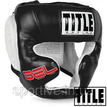 Закритий захисний шолом TITLE GEL World Full Face Training Headgear, фото 4