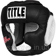 Закритий захисний шолом TITLE GEL World Full Face Training Headgear, фото 5