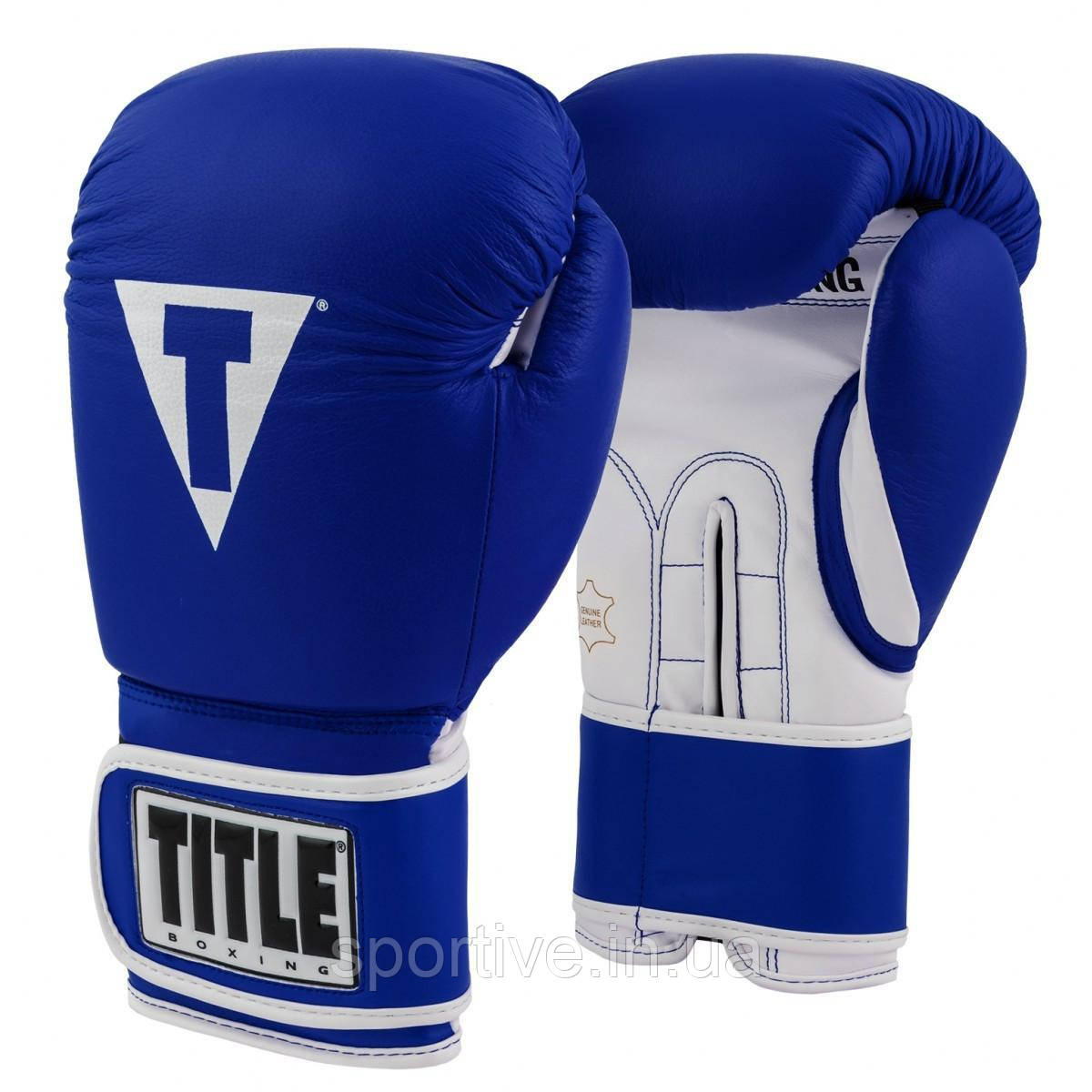 Боксерські рукавички TITLE PRO TB-2025