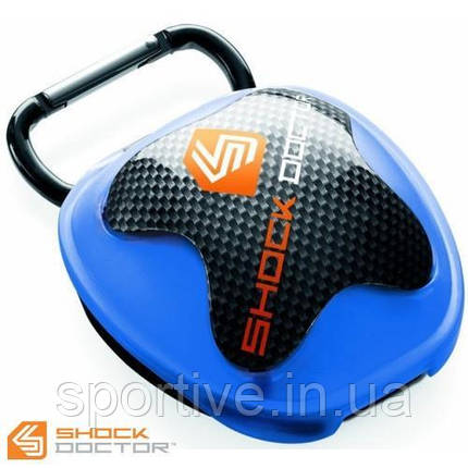 Футляр для зберігання капи SHOCK DOCTOR Shock Case синій, фото 1
