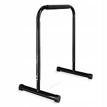 Бруси для віджимань (паралетси) 4FIZJO 80-90 см підлогові, розбірні Black (P-5905973404600), фото 5