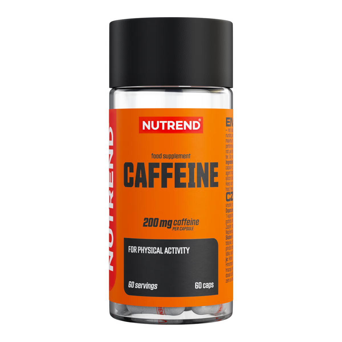 Енергетик Nutrend Caffeine Caps 200mg 60caps, фото 1