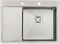 Кухонна мійка Fabiano TOP 69 Right (69x51) 1.2 мм 8216.401.0700