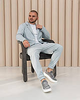 Костюм світло-сірий | 52-057