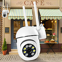Вулична IP Wi-Fi камера відеоспостереження Мініатюрна Поворотна IP66 QC2201