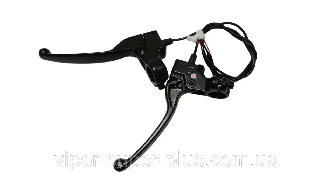 Ручки гальма L+R чорні для електровелосипеда Crosser CR-1 271
