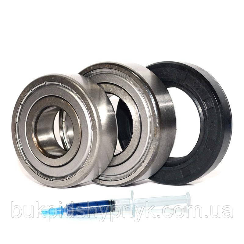 Ремонтний комплект підшипників для пральних машин Ardo Zanussi Electrolux (+ порція мастила для сальників), фото 1