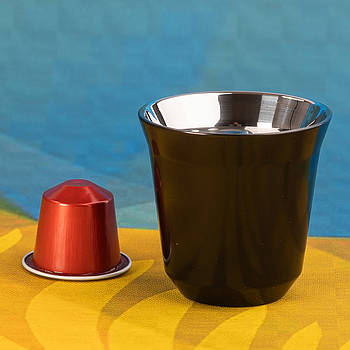 Сталевий стакан PIXIE espresso Paris (близько 80 мл), чорний