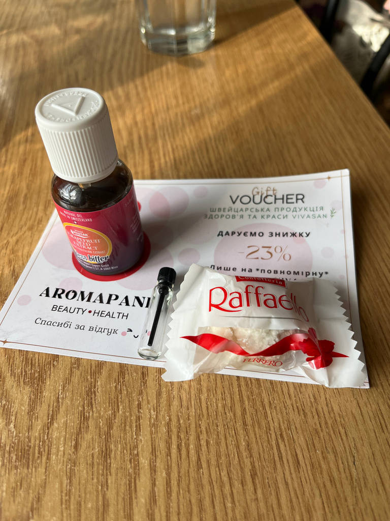 Екстракт грейпфрутових кісточок "БЕЗ ГІРКОТИ" 30мл для дітей та дорослих Вівасан Vivasan Швейцарія - фото покупців 1