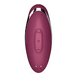 Вібростимулятор-пульсатор Satisfyer Tap & Climax 2 Red, ефект постукування пальцем - SX2185, фото 6