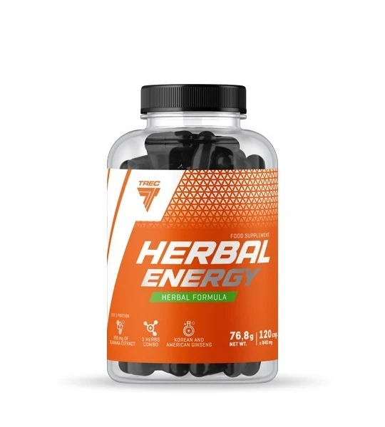 Енергетик Trec Nutrition Herbal Energy 120 caps, фото 1