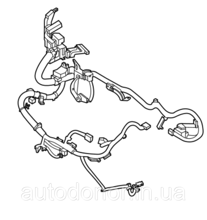 Жмут проводки мотора з Autonomous Nissan Ariya (22-) 24011-5MP0B