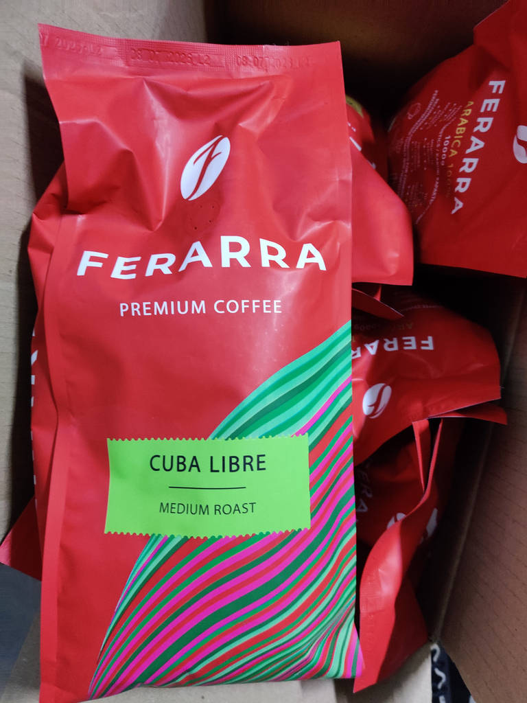 Ferarra кава в зернах Cuba Libre 1 кг - фото покупців 1