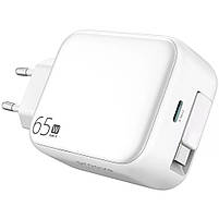 Мережевий зарядний пристрій Proove Fixtape GaN Type-C 65W, White, фото 4
