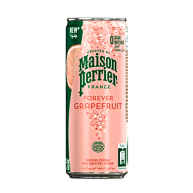 Вода, Perrier, грейпфрут Maison, 0,25л, з/б, Франція