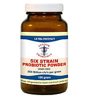 Custom probiotics Six Strain Probiotic Powder / Шість штамів пробіотиків 260 млрд 100 г