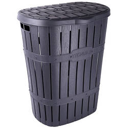 Кошик для білизни Violet House 1014-1 Бамбу Antracite 60 л smart
