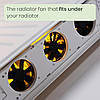 SpeedComfort - Інтелектуальний радіаторний вентилятор для обігрівачів. Енергоефективний, тихий, фото 3