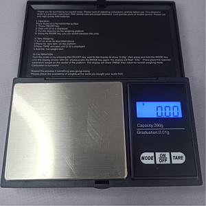 Ювелірні електронні ваги CS-200 (0,01-200 грам)