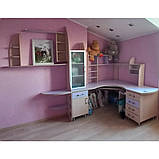 Стіл комп'ютерний кутовий Б/У (Продаж ТІЛЬКИ по г. ХАРКІВ СИРОВАВИ 51ОМ!!!, фото 2