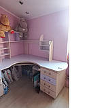 Стіл комп'ютерний кутовий Б/У (Продаж ТІЛЬКИ по г. ХАРКІВ СИРОВАВИ 51ОМ!!!, фото 6