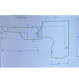 Стіл комп'ютерний кутовий Б/У (Продаж ТІЛЬКИ по г. ХАРКІВ СИРОВАВИ 51ОМ!!!, фото 10