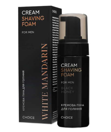 Кремова пінка для гоління ANTISTRESS, ТМ White mandarin
