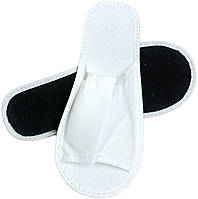 Тапочки одноразові для готелів та СПА-комплексів з антиковзною підошвою, білі