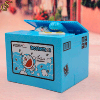 Копилка Дораемон Doraemon 12 х 10 см з батарейками