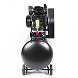 Компресор двоциліндровий ремінний OFBD-100 2.2 кВт 402 л/хв 8бар 100 л (2 крани) + олива 0,5 л APRO 850182, фото 7