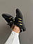 Жіночі кросівки Adidas Samba x WALES BONNER STUDDED PACK BLACK premium (чорні) спортивні 1014 Адідас vkross, фото 3