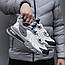 Чоловічі кросівки Nike Air Max 270 React x Travis Scott (біло-сірі) спортивні кроси 1554 Найк vkross, фото 6