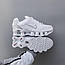 Чоловічі кросівки Nike Shox TL White (білі) модні демісезонні кроси 3012 Найк vkross, фото 2