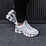 Чоловічі кросівки Nike Shox TL White (білі) модні демісезонні кроси 3012 Найк vkross, фото 5