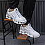 Чоловічі кросівки Nike Shox TL White (білі) модні демісезонні кроси 3012 Найк vkross, фото 10