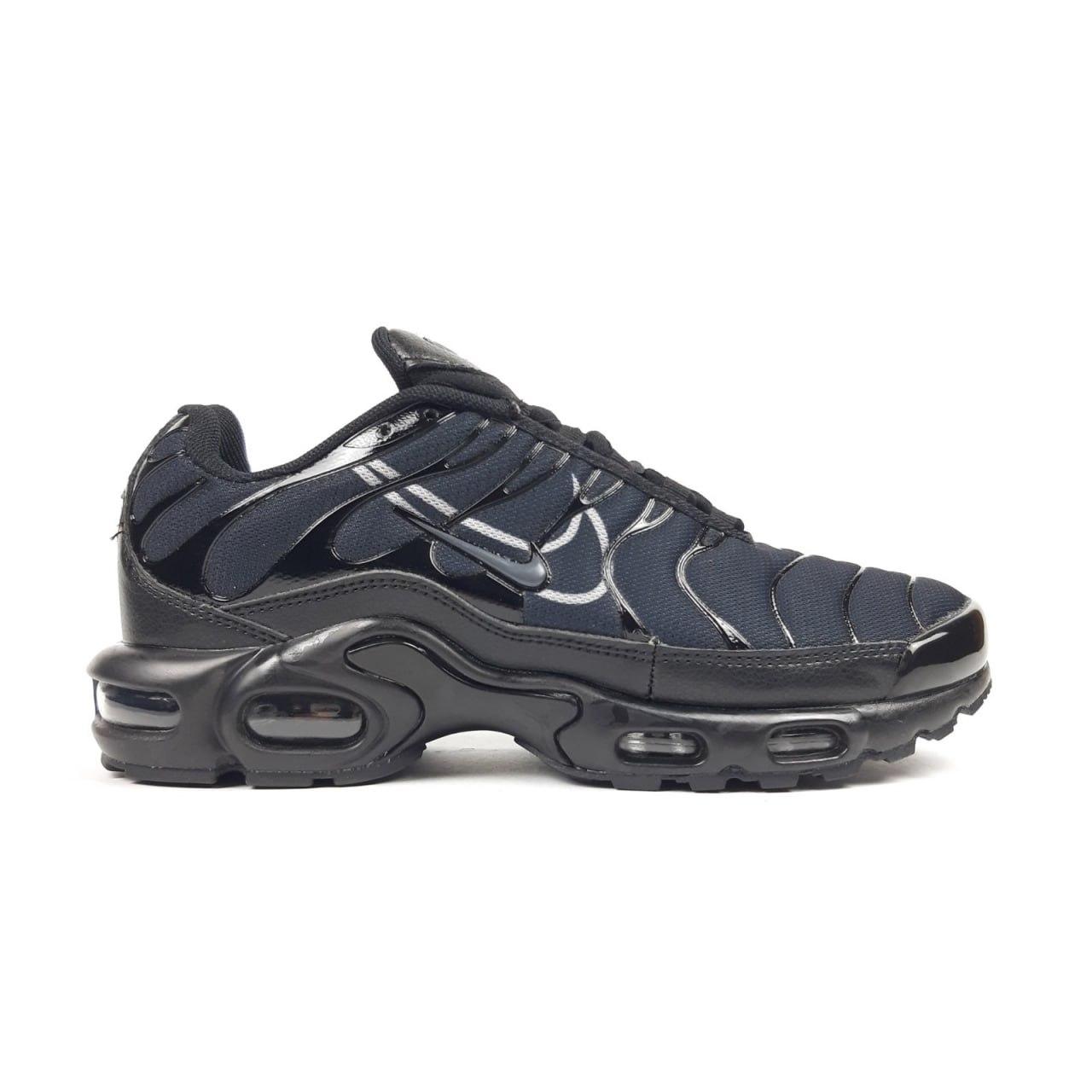 Чоловічі кросівки Nike Air Max TN AIR (чорно-сірі) модні спортивні кроси 11375 Найк vkross