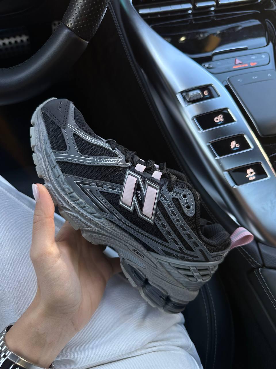 Чоловічі демісезонні кросівки New Balance 1906R Protection Black/Pink (чорні) спортивні NB075 Нью Беленс vkross