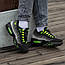 Чоловічі кросівки Nike Air Max 95 Black Grey Green (чорно-сірі) спортивні кроси 2230 Найк vkross, фото 3