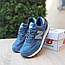 Жіночі демісезонні кросівки New Balance 574 Classic (сині із сірим) спортивні кроси 21161 Нью Беленс vkross, фото 7