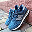 Жіночі демісезонні кросівки New Balance 574 Classic (сині із сірим) спортивні кроси 21161 Нью Беленс vkross, фото 8