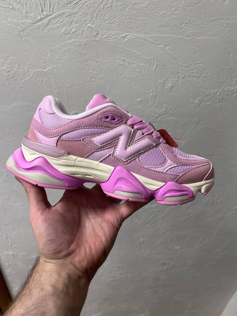Жіночі спортивні кросівки New Balance 9060 Pink (рожеві) демісезонні кроси D634 Нью Беленс vkross