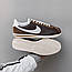 Жіночі повсякденні кросівки Nike Cortez (коричневі) модні демісезонні кроси 3013 Найк vkross, фото 3
