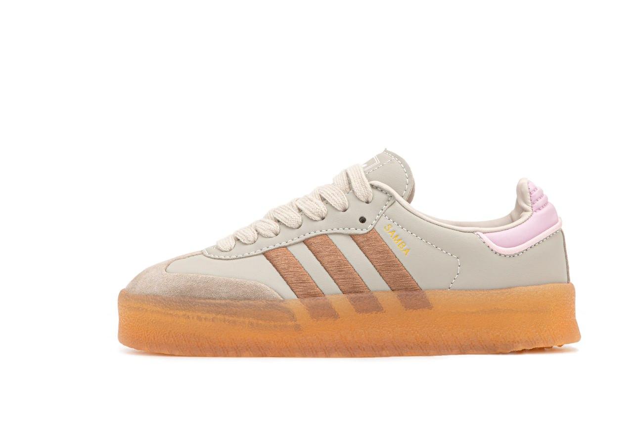 Жіночі спортивні кросівки Adidas Samba (сірі) стильні повсякденні кроси 15148 Адідас vkross, фото 1
