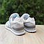 Жіночі демісезонні кросівки New Balance 574 Classic (сірі з білим) спортивні кроси 21142 Нью Беленс vkross, фото 4