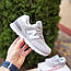 Жіночі демісезонні кросівки New Balance 574 Classic (сірі з білим) спортивні кроси 21142 Нью Беленс vkross, фото 7