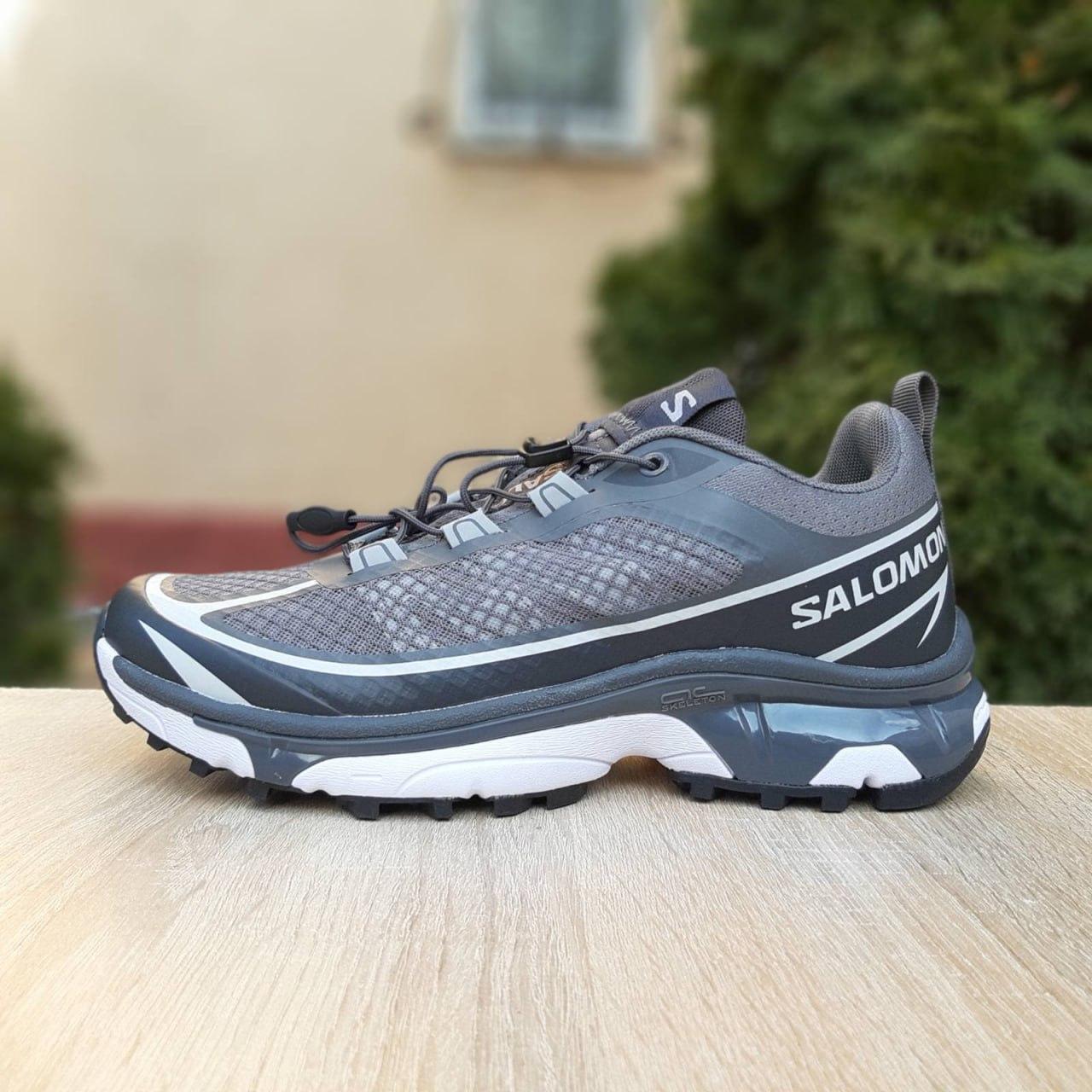 Чоловічі кросівки Salomon XT-6 FT (темно-сірі) повсякденні спортивні кроси 11438 Саломон vkross