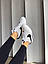 Жіночі повсякденні кросівки Nike Cortez White/Black (білі) модні демісезонні кроси NK128 Найк vkross, фото 3